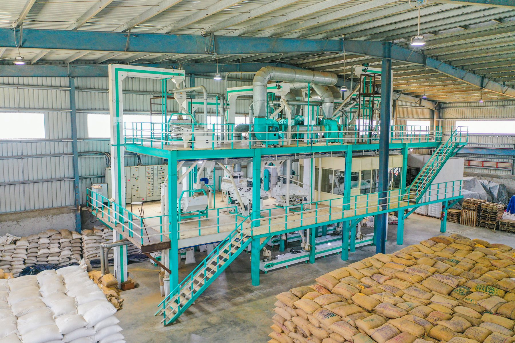 Simosis International processing plant interior